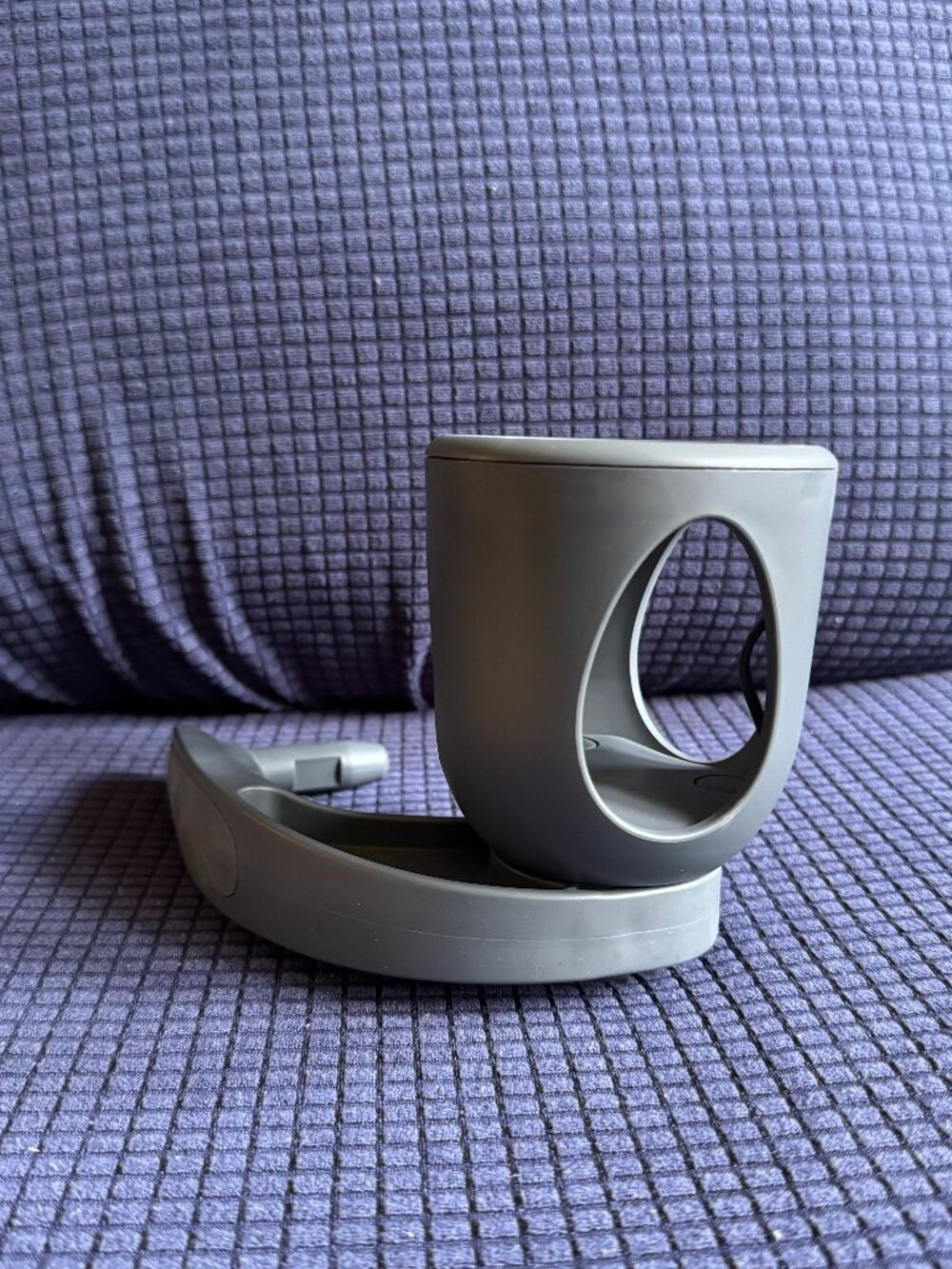 Babyark Car Seat Cup Holder in Charcoal Grey Fit Babyark Cobvertible Seat